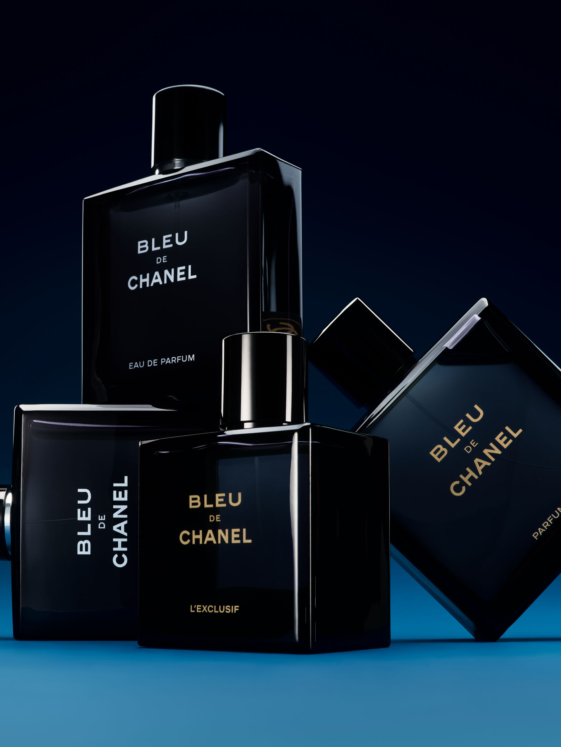 Chanel Bleu Turquoise bottle