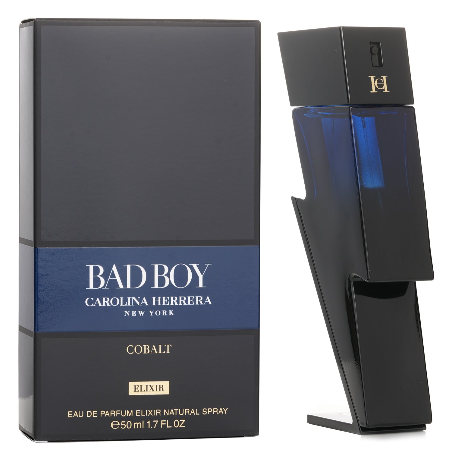 Carolina Herrera Bad Boy Cobalt Elixir bottle